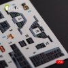 KELIK K48103 F-16A/C - interior 3D decals for Academy kit 1/48